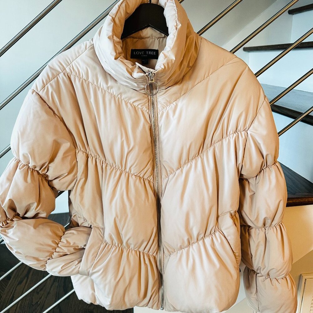 LOVE TREE PUFFER JACKET